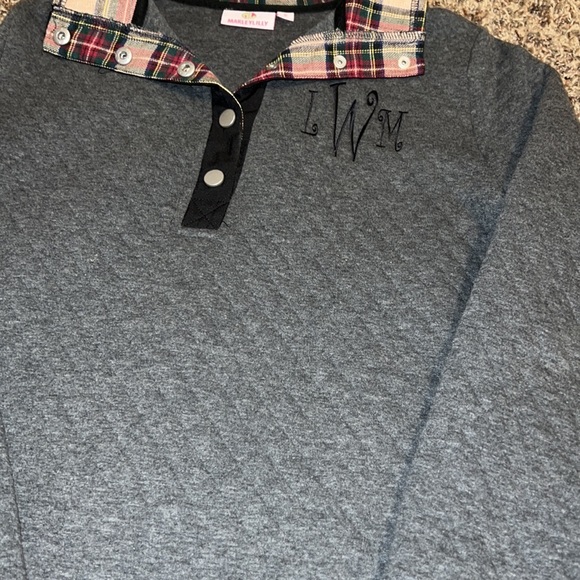 “LMW” Monogramed Marley Lily Pullover - Picture 2 of 7
